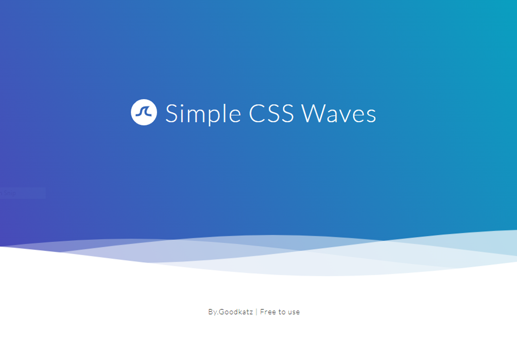 Collection of free HTML and CSS Water Animation examples from Codepen and other resources.