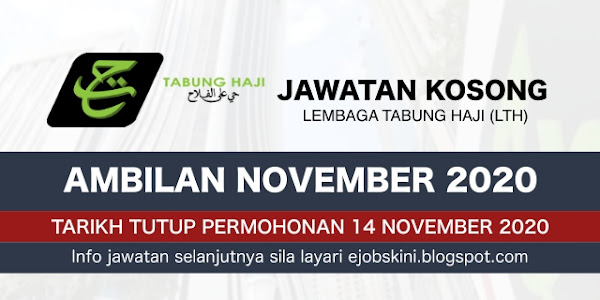 Jawatan Kosong Lembaga Tabung Haji (TH) November 2020