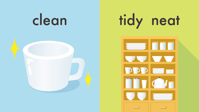 clean と tidy と neat の違い