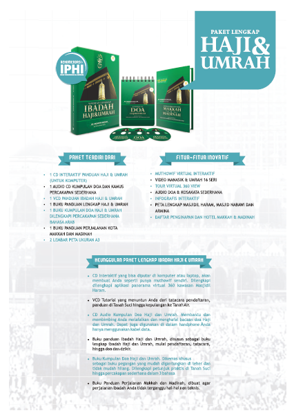 Jual Buku Paket Lengkap Haji Dan Umroh