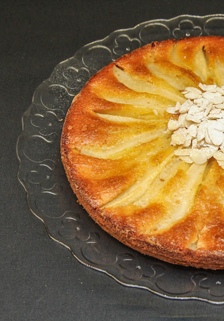 Pear Polenta Cake