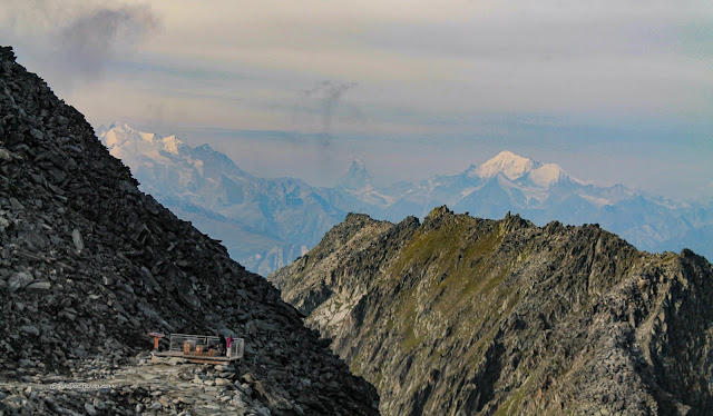 Geology travel Alps Switzerland Aletsch glacier Fiesch Laax hiking mountains ice copyright RocDocTravel.com