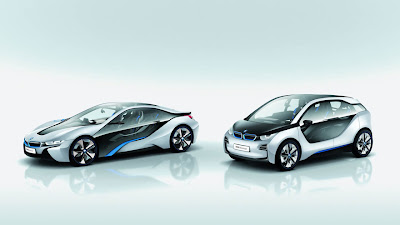 BMW introduces new i3 and i8 hybrid concepts