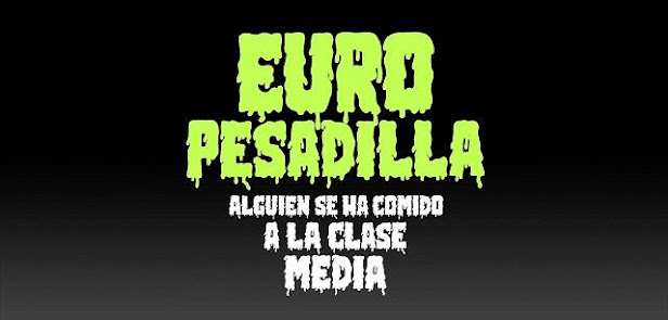 Portada de Europesadilla: alguien se ha comido a la clase media, de Aleix Salo