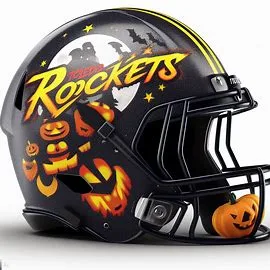 Toledo Rockets Halloween Concept Helmets