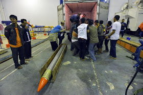 Roket RX2020 Kembali di Uji Coba di Pameungpeuk Garut