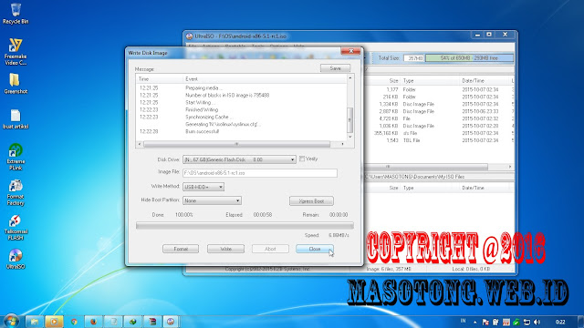 Cara Membuat Bootable USB Flashdisk dengan UltraISO