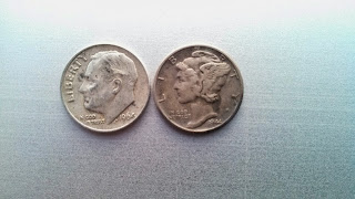 Silver Finds from Coin Roll Hunting