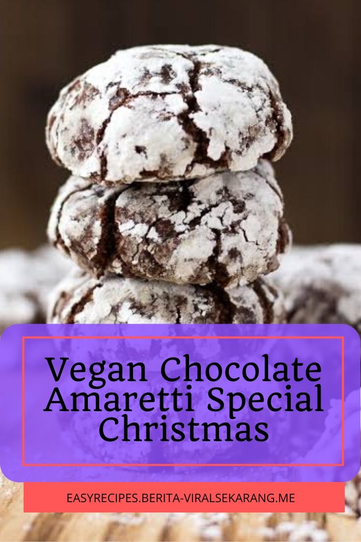 Vegan Chocolate Amaretti Special Christmas | chocolate chip Cookies, peanut butter Cookies, easy Cookies, fall Cookies, Christmas Cookies, snickerdoodle Cookies, nobake Cookies, monster Cookies, oatmeal Cookies, sugar Cookies, #Cookieschocolatechips #Cookiesbaking #Cookieschocolatechips #Cookiespeanutbutter #Cookieschocolatechips #Cookieschocolatechips #Cookiespeanutbutter #Cookiesglutenfree