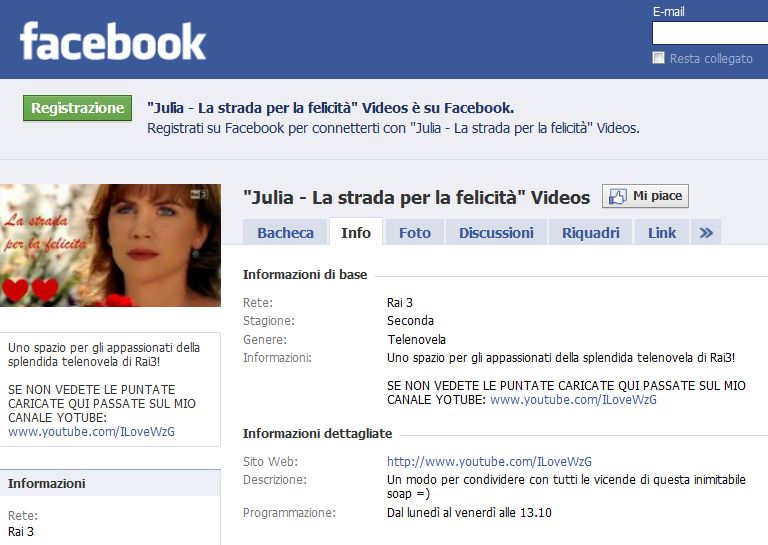 Julia Videos su Facebook!