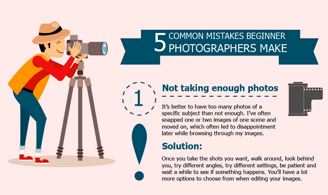 5 Common Mistakes Photographers Make