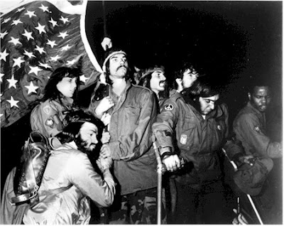 1967: first time veterans protested Vietnam war