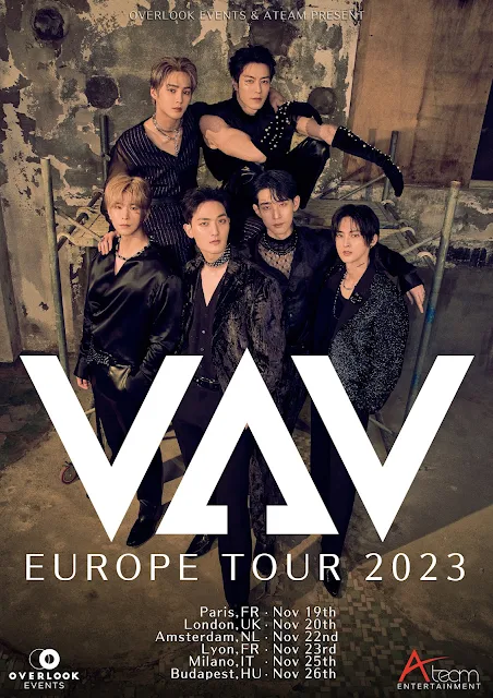 VAV de gira por Europa en noviembre del 2023: entradas e información