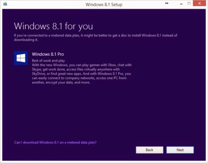 Cara Mendownload File ISO Windows 8.1 Dengan Lisensi Legal Windows 8 yang Mudah