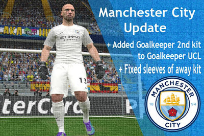 Edwin PES 2016 Manchester City 2017 Kitpack