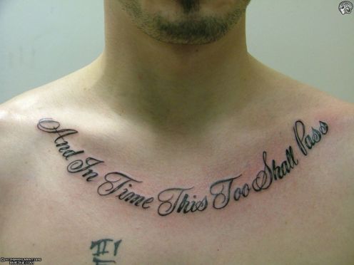 italian love quotes tattoos. quote tattoo on rib cage.