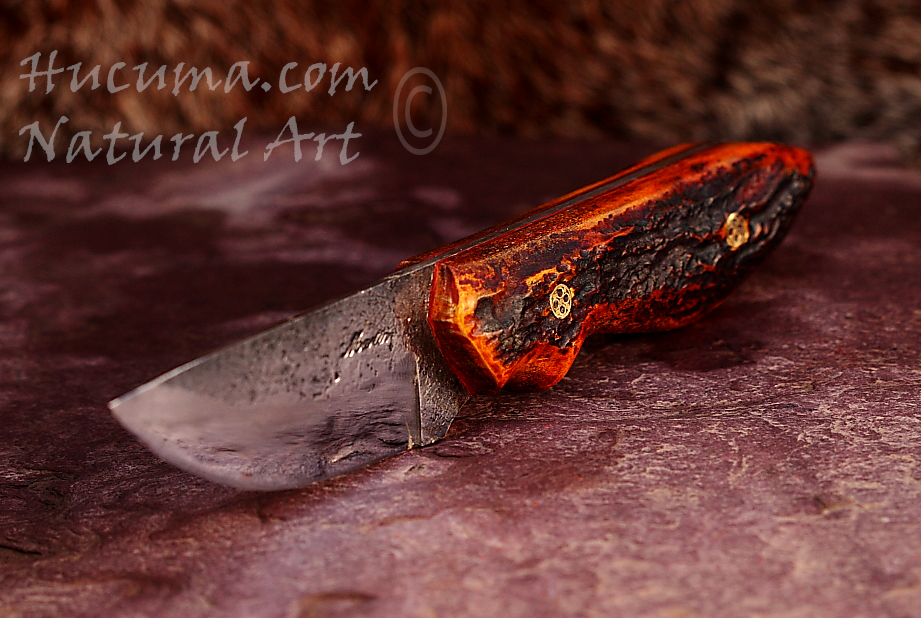 HUCUMA. artesanía en hueso y de diseño.: cuchillo custom brutt