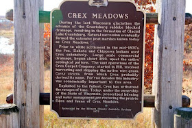 Crex Meadows plaque