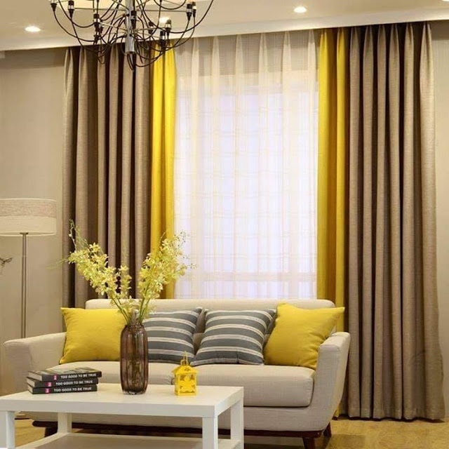 Decoração de Sala Amarelo 