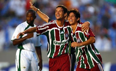 Conca marcou seu primeiro gol pelo Fluminense