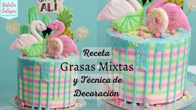 Receta Pastel de VAINILLA con GRASAS MIXTAS| Natalia Salazar