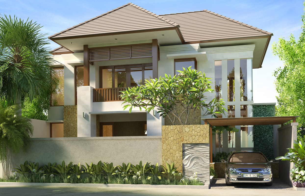 Desain Rumah  Tanah Pojok Desain Rumah  Mesra