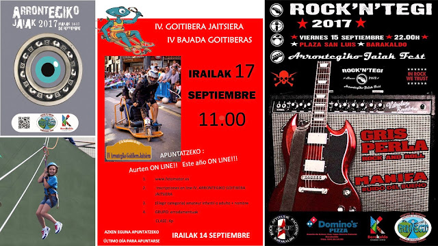 Carteles de las fiestas de Rontegi