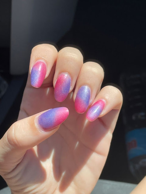 Pastel Aura Nails