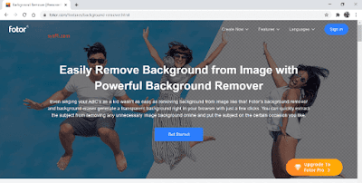 Website Menghapus Background Foto
