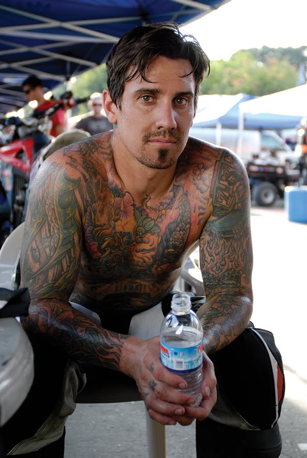 carey hart pink tattoo. Celebrity Carey Hart Tattoos