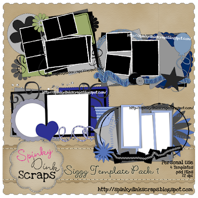 http://www.spinkydinkscraps.com/2009/12/siggy-template-pack-freebie.html