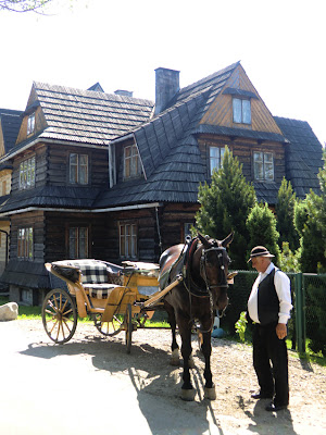 Coche de caballos en Gubałówka, Zakopane