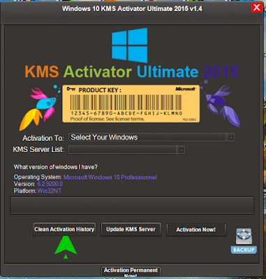 Windows 10 KMS Activator Ultimate 2015 v1.4 (Windows activer)