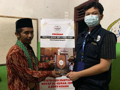 Senabung Lampung Distribusikan Wakaf Al-Quran