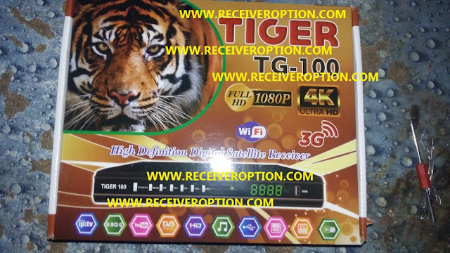 TIGER TG-100 HD RECEIVER AUTO ROLL POWERVU KEY NEW SOFTWARE