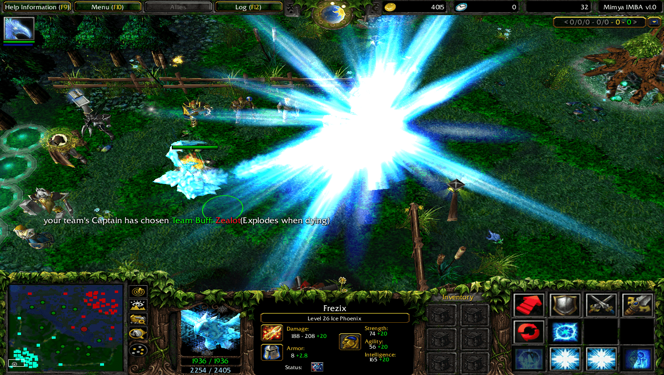 warcraft iii dota allstars map 6.72b