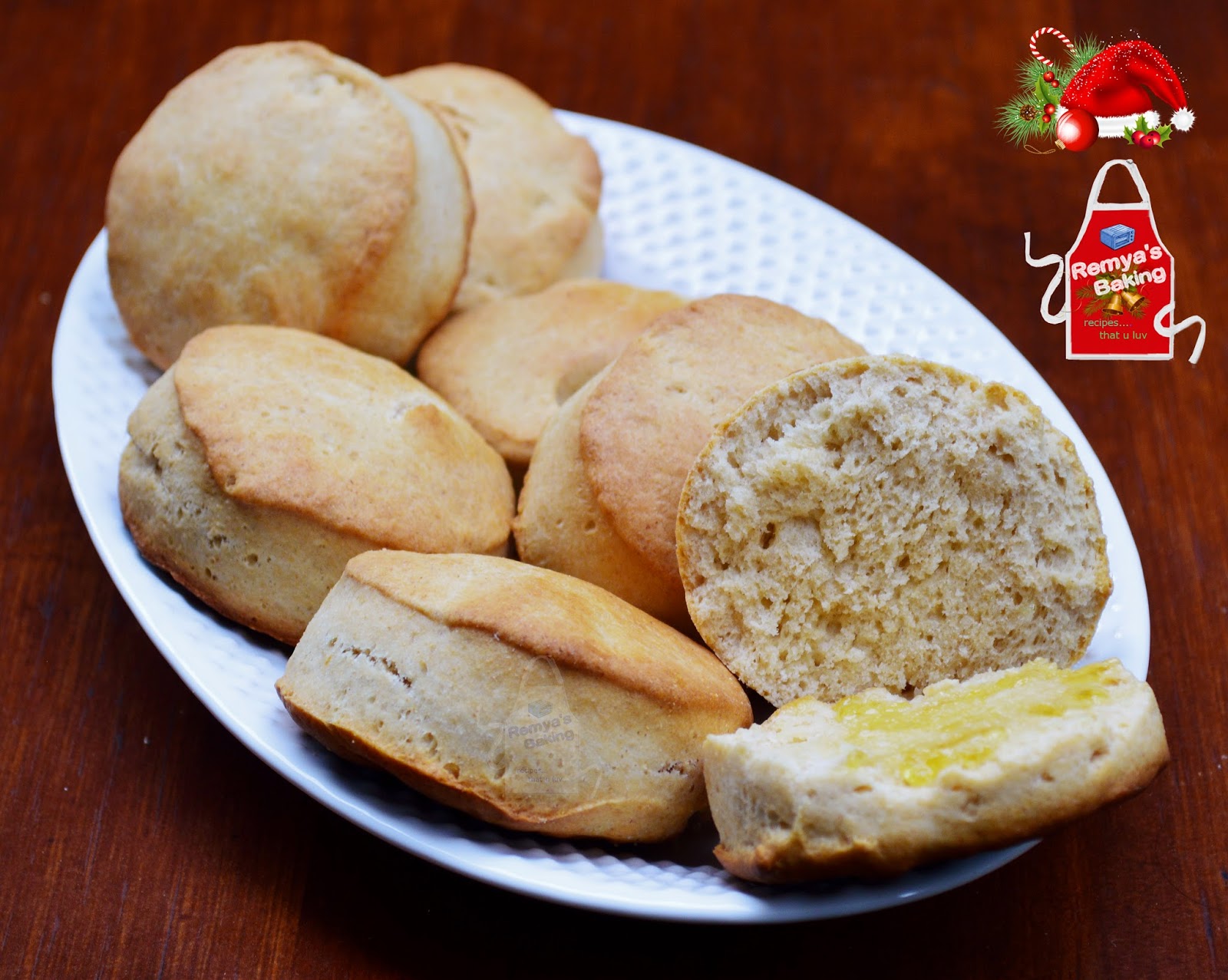 Remya s Baking Whole Wheat American  Biscuits 