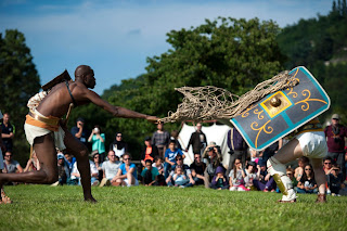 gladiateur secutor rétiaire