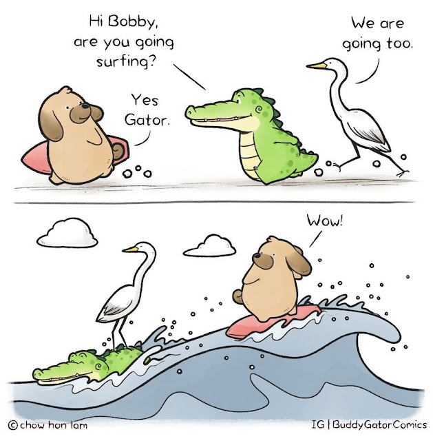 buddy gator comics