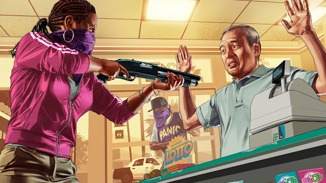 GTA V Robbery HD Wallpaper
