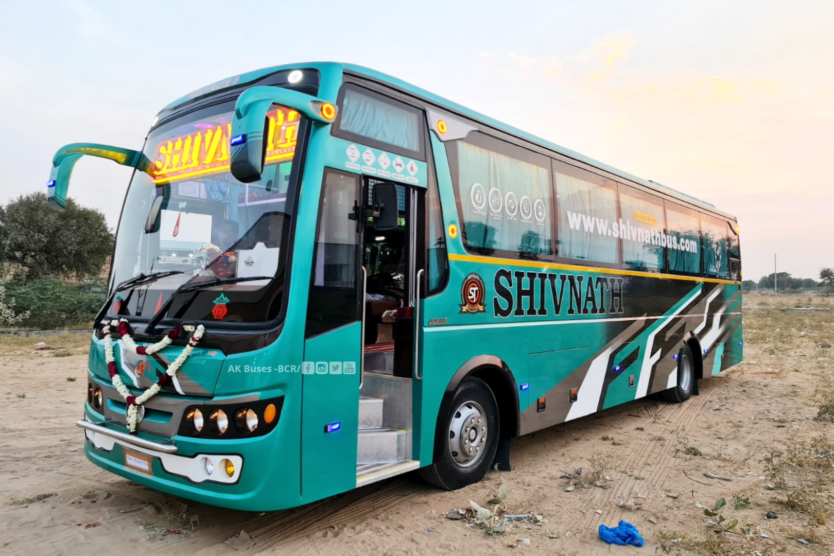 Shivnath Travels New 2x1 AC Bus
