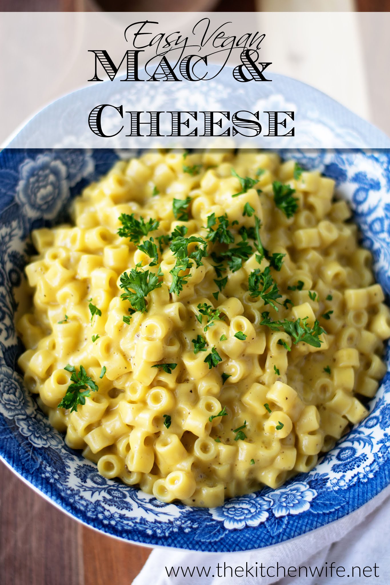 Easy Vegan Mac and Cheese Recipe