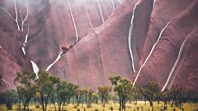 Uluru Waterfalls, Australia