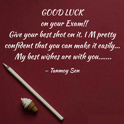 Exam Quotes Good Luck