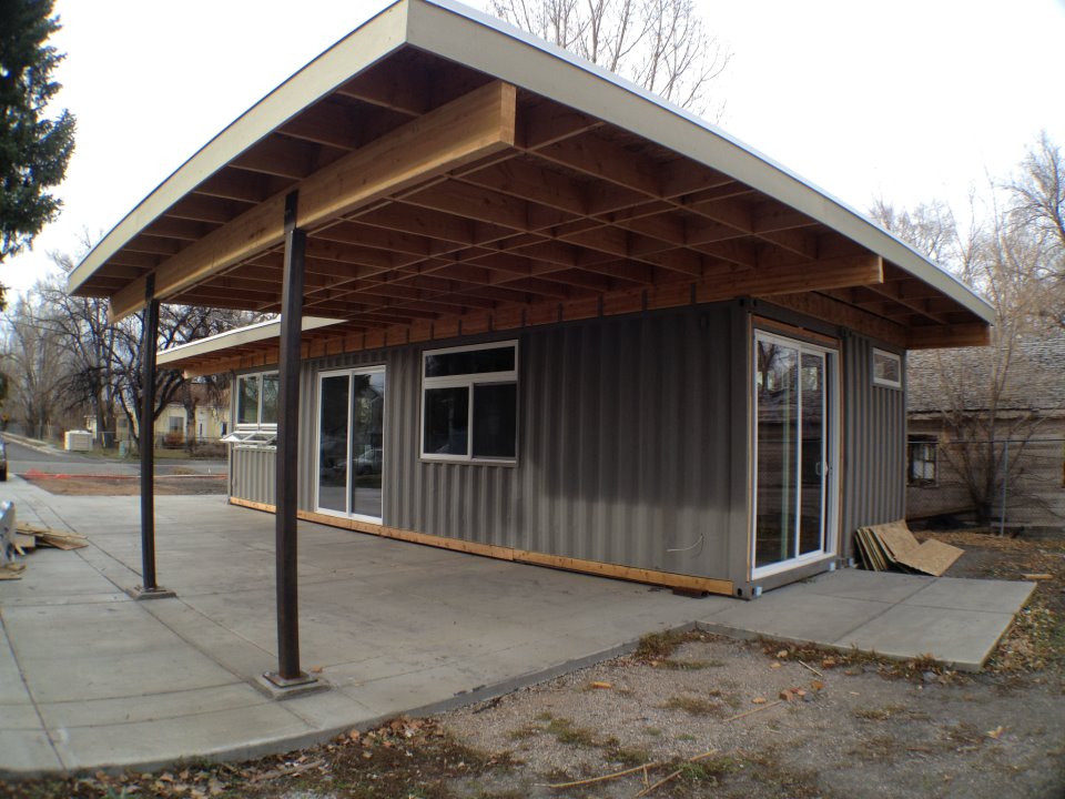 Shipping Container Homes: 2x 40ft Shipping Container Home ...