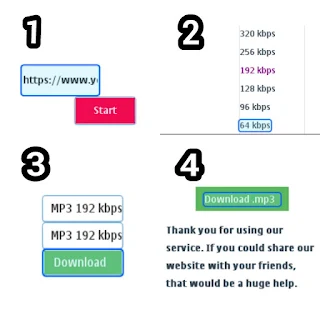 Cara konversi video Youtube ke Mp3 secara online dan bisa di import