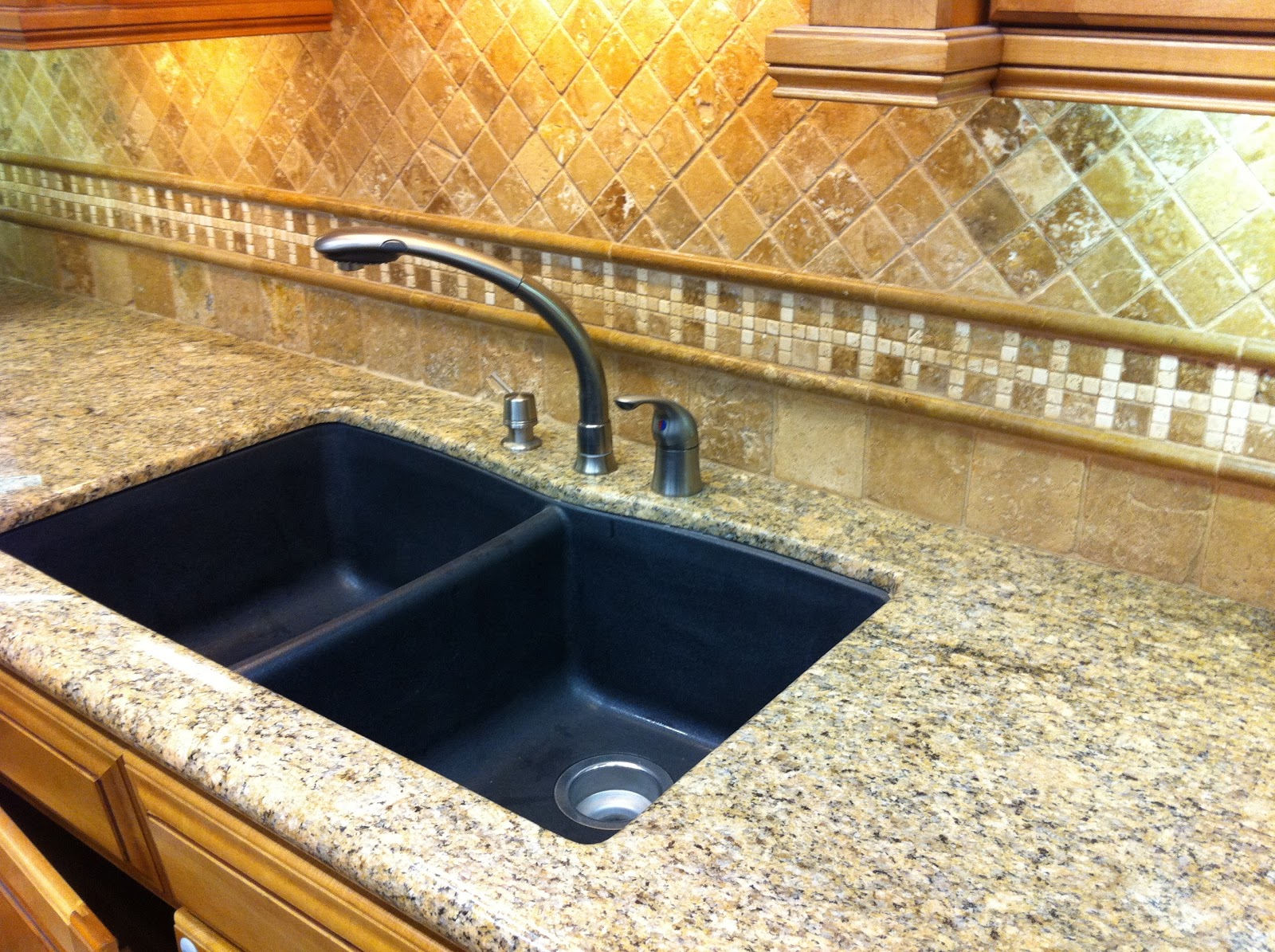 Kitchen countertops backsplashes california