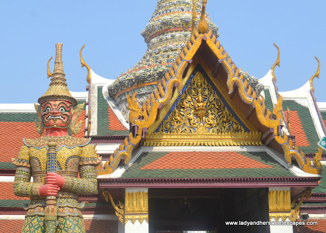 one of the guardians of the Emerald Buddha