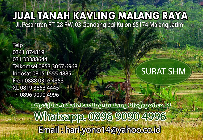 Harga Tanah Di Malang