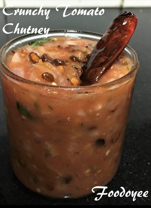 Tomato Chutney for Snacks and Parathas 